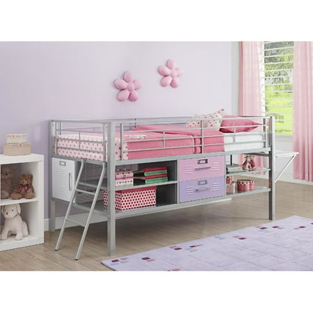 dhp junior twin loft bed with storage - walmart dhp junior twin loft bed with storage - walmart