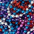thumbnail image 4 of Multicolor Mardi Gras Plastic Beads, Party Favors, 33", by Way to Celebrate, 4 of 5