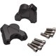 thumbnail image 2 of Motorcycle Handlebar Riser Kit, Aluminum, Riser Clamp, Motorcycle Riser Kit for Enhanced Riding Comfort and Control, Silver, 2 of 5