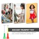 thumbnail image 2 of 2 piezas de fútbol trompeta de juguete fabricante de toy de juguete bocina de juguete juguete telescópico de vheer bocina, 2 of 7
