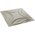 thumbnail image 6 of Ekena Millwork 19 5/8"W x 19 5/8"H Savannah EnduraWall Decorative 3D Wall Panel, UltraCover Satin Blossom White (Covers 2.67 Sq. Ft.), 6 of 6
