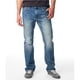 thumbnail image 1 of Aeropostale Hombre Driggs Slim Boot Cut Jeans, Azul, 28W x 30L, 1 of 1