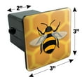 thumbnail image 5 of Bee on Honeycomb Tow Trailer Hitch Cover Plug Insert, 5 of 6