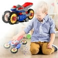 thumbnail image 3 of Hbdhejl Transformer Motorcycle Universal Stunt Rotating Light Music Boy Children'S Toy, 3 of 9