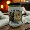 thumbnail image 4 of EggnogVegan Coconut Soy 12 oz/ 355 ml Candle Hand-poured, Eco-friendly, Clean Burning, Christmas Bakery Food Drink, 4 of 5