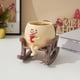 thumbnail image 2 of Sit Rocker Suculento Sits Sitting Sillings Suculenta Pot Smitrey Face Planter Bebida Coca -Cola Resina para plantas exteriores, 2 of 9