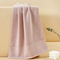 Byujiro Hand Towel 34 X 73cm Pures Cottons Bath Towels Large Towel for Sports Elongated Enlarged Thickened Men's and Women's Bath Towels