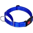 thumbnail image 1 of HAHDAXIA Martingale Collar for Dogs, Reflective Heavy Duty Dog Collar for Safety, Quick Release Buckle, Adjustable Nylon Collars for Puppy Dogs Walking Training, Navy Blue,XS, 1 of 7