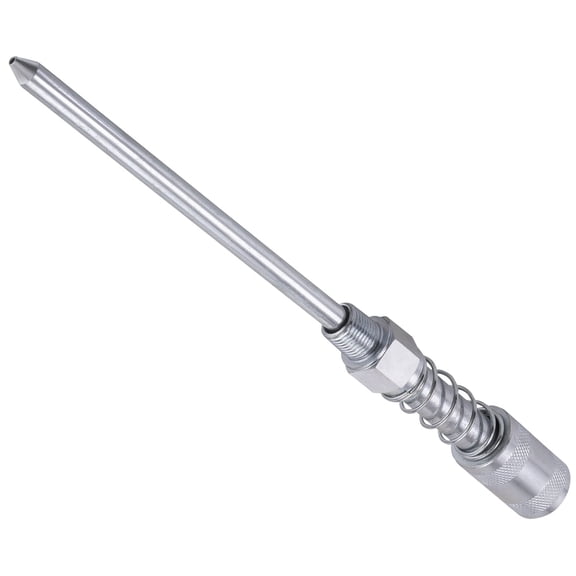 Carbyne Grease Gun Needle Nozzle Adapter, 4 in., Includes Quick-Disconnect Adapters, 3000 Psi, for Universal Joints and Tight-Space Lubrication