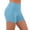 Light Blue, variant on BLVB Women's Workout Gym Shorts Yoga Biker Shorts High Waisted Stretch Fitness Running Athletic Leggings