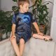 thumbnail image 4 of Fotbe Black And Blue Lightning Dragon Pijama Estampada de 2 Piezas para Niños – Ropa de Dormir de Manga Corta Cómoda para Niños y Niñas, Camiseta y Shorts de Algodón-XX-Large, 4 of 6