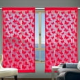 thumbnail image 5 of Steadline 2-Pack Butterfly Embroidered Thread Curtain with Decorative Fringe - Sheer Partition Door Curtain for Living Room and Bedroom Background Decor, 5 of 5