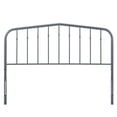 thumbnail image 2 of Modway Lennon Modern Farmhouse Metal Adjustable Headboard, Queen, Gray, 2 of 7