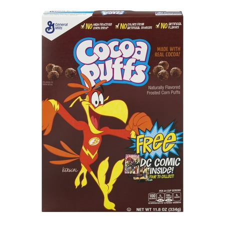 Cocoa Puffs Chocolate Cereal 11.8 Oz Box - Walmart.com