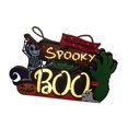 thumbnail image 4 of Letrero colgante de Halloween con lámpara, Letreros de Halloween de pared Linterna de calabaza LED, con cuerda colgante, Colgador de decoración 29x19cm 228g Colco Señal de puerta, 4 of 8