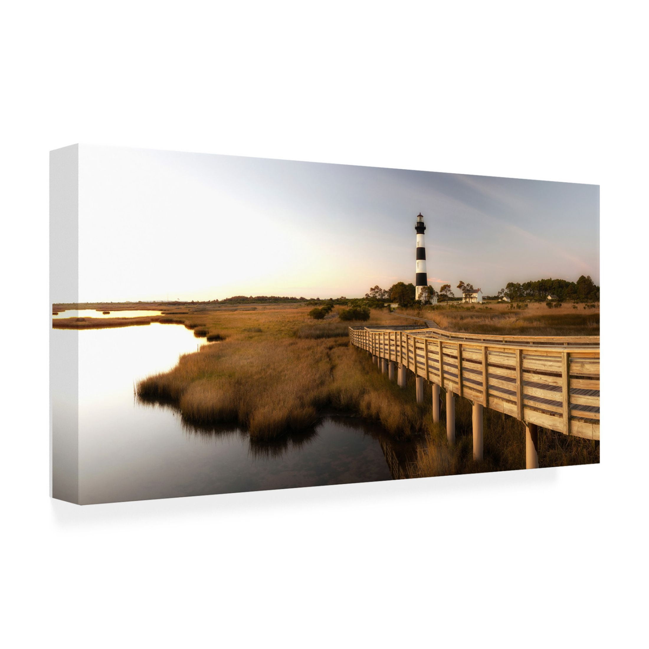 Canvas Wall Art - Danny Head 'Bodie Panorama' Wall Art for Living Room, Bedroom, or Office Décor by Trademark Fine Art - 19 x 10 Inches