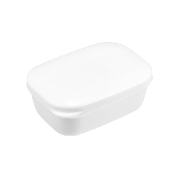 Jabonera, Mantener Jabón Seco, Jabonera Limpieza Almacenamiento, para Hogar Baño Cocina, Plástico, Blanco