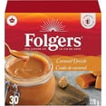 thumbnail image 2 of Folgers Caramel Drizzle Flavoured Light Roast Coffee pods 30 count ( 1 PACK ), 2 of 5