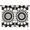 Black White Tie, variant on Blackout Kids Curtains,Black White Tie Dye Mandala Pattern Childrens Insulated Curtains Set Of 2,Bedroom Essentials,Toddler Room Decor 42"x54"