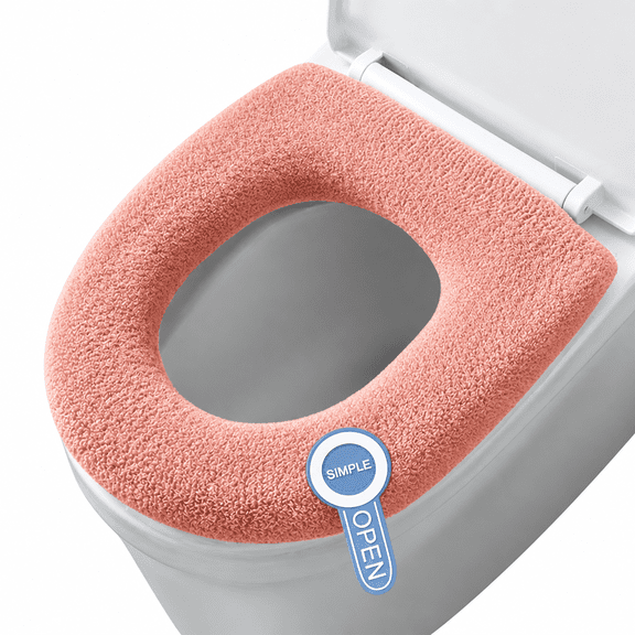 FURVENA 2026 New Toilet Seat Cushion for Seniors,Bathroom Toilet Cover,Elongated Toilet Seat Mats,Toilet Seat Heater,Soft Plush Toilet Seat for Bathroom,Home,Elderly,Disabled