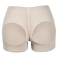 thumbnail image 2 of Hip Enhancer Butt Lifting Slim Body Shaper Shorts Thongs for Women Beige M, 2 of 3