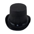 thumbnail image 1 of Minnieouse Sombrero de copa, accesorio de Cosplay, suministros multiusos para fiestas, accesorios de barra de tela no tejida, tocados para el hogar Sombreros Negro/Adulto/Alto Minnieouse AP012305-04, 1 of 6