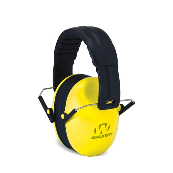 Protector Auricular Walker para Niños Juvenil Ajustable para Reducción de Ruido Amarillo