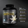 thumbnail image 2 of EVOLUTION. Proteína de Suero de Leche, WP100, Whey Protein, 2800 Gramos (Sabor Vainilla), 2 of 7