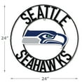 thumbnail image 2 of Imperial Seattle Seahawks 24'' Wrought Iron Wall Art, 2 of 4