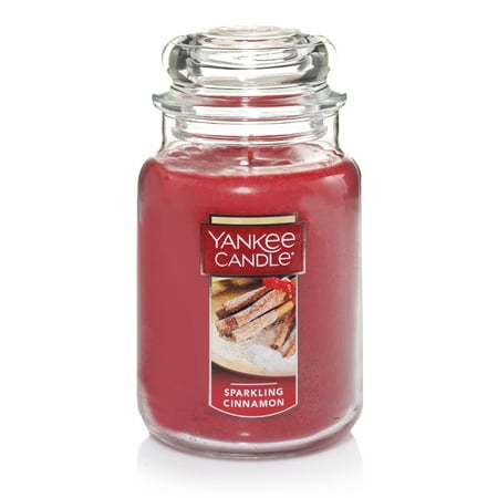 Yankee Candle 22oz Apothecary Jar - Sparkling Cinnamon