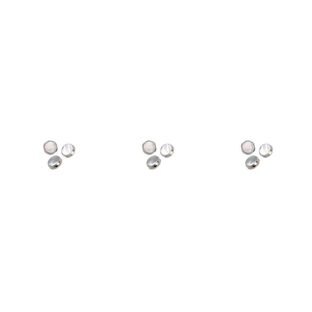 heritaly 3 Pieces Trumpet Button Replacement Modified Fittings Universal Repair Component Small Fingers Keys Brass Instrument Part Type 4 3Set