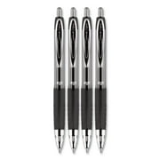 uni-ball 207 Retractable Gel Pens, Medium Point (0.7mm), Black, 4 Count (UBC33960PP)