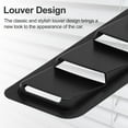 thumbnail image 2 of 2Pcs Universal Car Hood Vent Louver Scoop Cover Air Flow Intake For Ford Honda (Black), 2 of 6