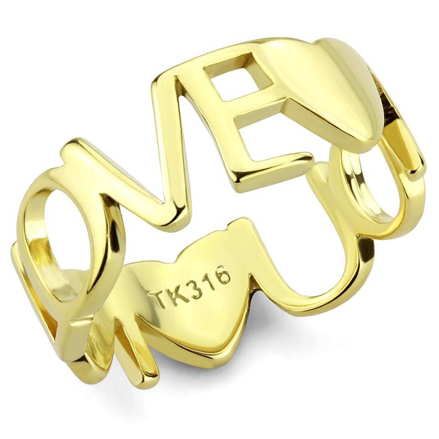 Bague en Acier Inoxydable avec Pierre pour Femmes, Style Pierre Sans Pierre, Taille 8