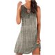 thumbnail image 2 of ICHUANYI Clearance Women's Summer Fashion Printed Round-Neck Sleeveless Pullover Dress(Gray, M) ICHUANYI WER2023081016227, 2 of 7