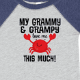 thumbnail image 4 of Inktastic My Grammy and Grampy Love Me Boys or Girls Baby Bodysuit, 4 of 5
