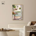 thumbnail image 3 of Harbor Hideaway II Canvas Pastel Oil Paintings by Art Remedy, Gold Frame, 30 x 45, 3 of 7