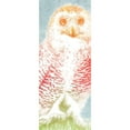 thumbnail image 3 of Cusson, Marie Elaine 10x18 Black Modern Framed Museum Art Print Titled - Snowy Owl panel rainbow, 3 of 5