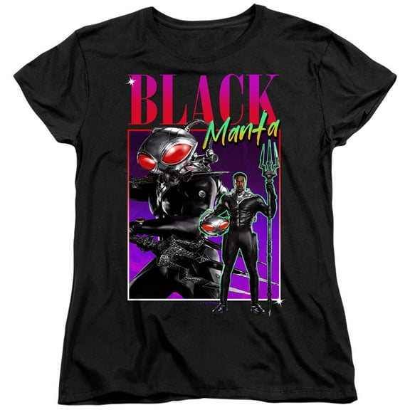 Aquaman and the Lost Kingdom 90'S Style Black Manta Women's T Shirt