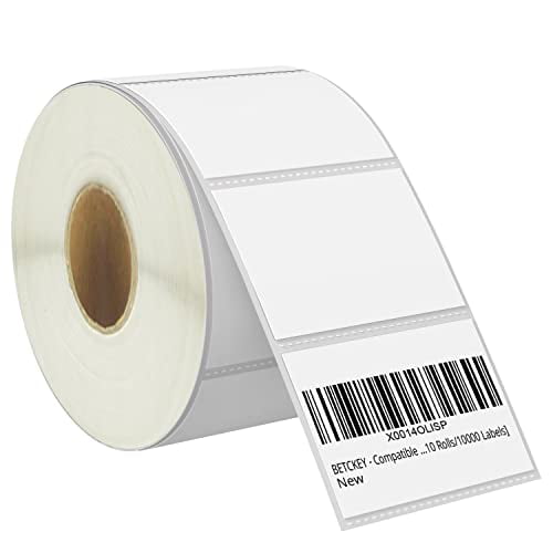 4" x 4" Direct Thermal Zebra Eltron Labels 40 Rolls/350 Labels of 4x4 