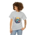 thumbnail image 3 of Aquamarine Unisex Heavy Cotton Tee, 3 of 12