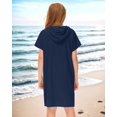 thumbnail image 5 of Sudadera con Capucha para Niñas BesserBay de Tela Toalla Azul Marina 9-10A, 5 of 5