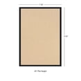 thumbnail image 6 of Linon Empire Machine Tufted Wool 1'10"x2'10" Rug in Natural and Black, 6 of 6