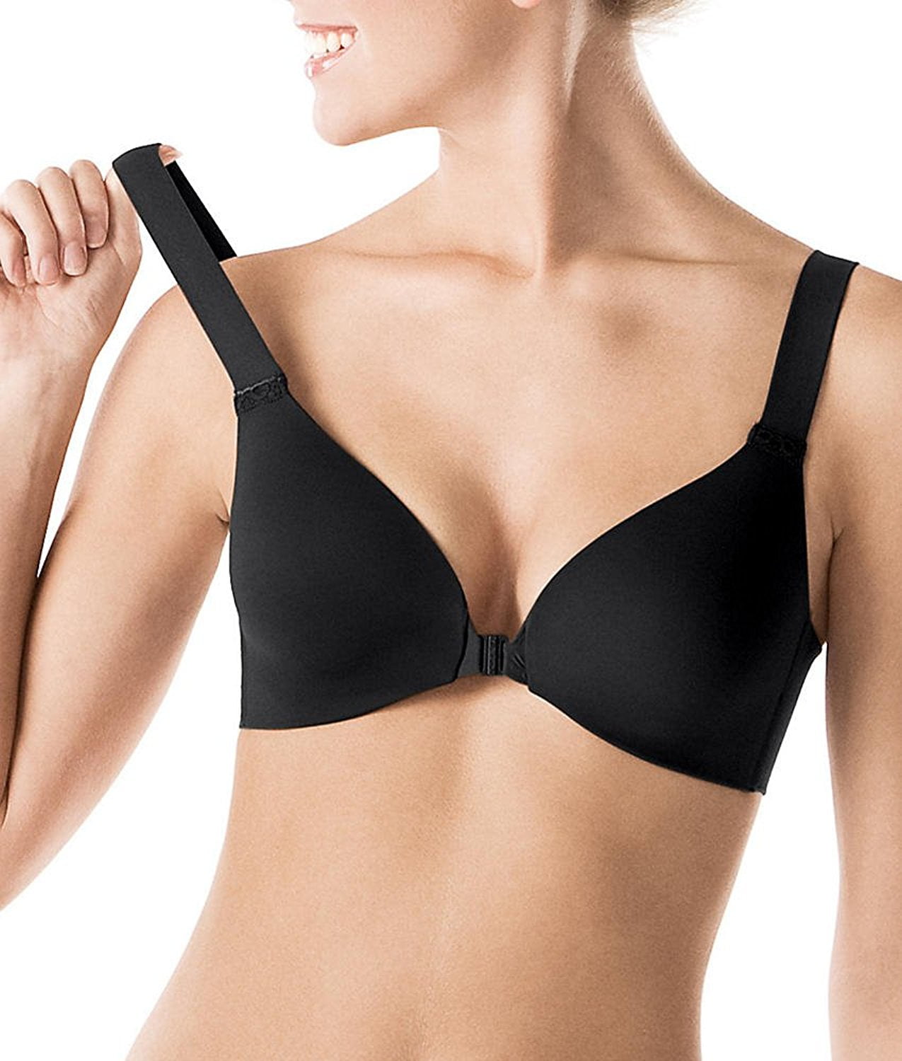 Spanx SPANX Bra llelujah Soft Touch Front Close Bra 32C BLACK spanx-spanx-bra-llelujah-soft-touch-front-close-bra-32c-black