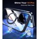 thumbnail image 5 of Entronix Funda Transparente para iPhone 11 Pro Max: Carcasa con Marco Cromado, Color Negro, 5 of 5