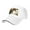 White, variant on - Cat Dinosaur Baseball Cap Adjustable Size for Running Workouts and Outdoor Activities All Seasons casquette for Men Women