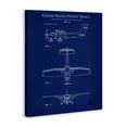 thumbnail image 4 of Stupell Industries Aircraft Patent Blueprint Transportation Painting Gallery Wrapped Canvas Art Print Wall Art, 36 x 48, 4 of 8