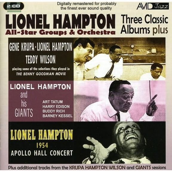 Lionel Hampton - Three Classic LPS - Music & Performance - CD