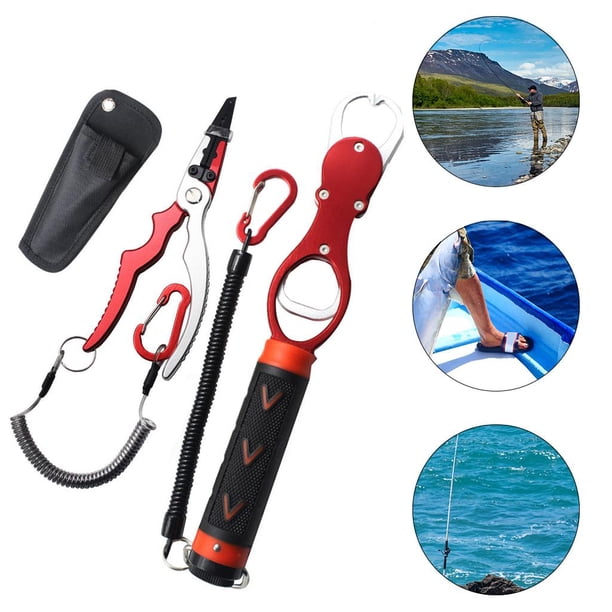 Pinza de bios de removedor de anzuelos Herramientas de separación de anzuelos y s Accesorios Pinza Pinza_Rojo Macarena alicates de pesca