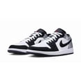 thumbnail image 2 of Ni - ke Size 8.5 - Air Jordan 1 SE Low White Black Matte Silver, 2 of 5